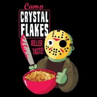 Funny Halloween Camp Crystal Flakes Mug