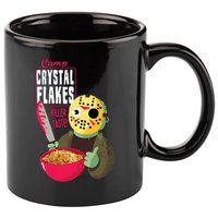 Funny Halloween Camp Crystal Flakes 11oz C Handle Ceramic Mug
