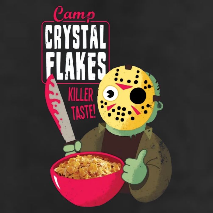 Funny Halloween Camp Crystal Flakes 11oz C Handle Ceramic Mug
