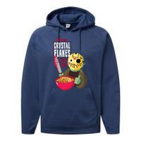 Funny Halloween Camp Crystal Flakes Performance Fleece Hoodie