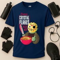 Funny Halloween Camp Crystal Flakes Cooling Performance Crew T-Shirt