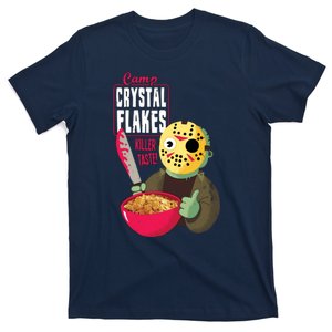 Funny Halloween Camp Crystal Flakes T-Shirt