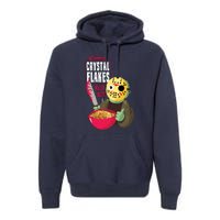 Funny Halloween Camp Crystal Flakes Premium Hoodie