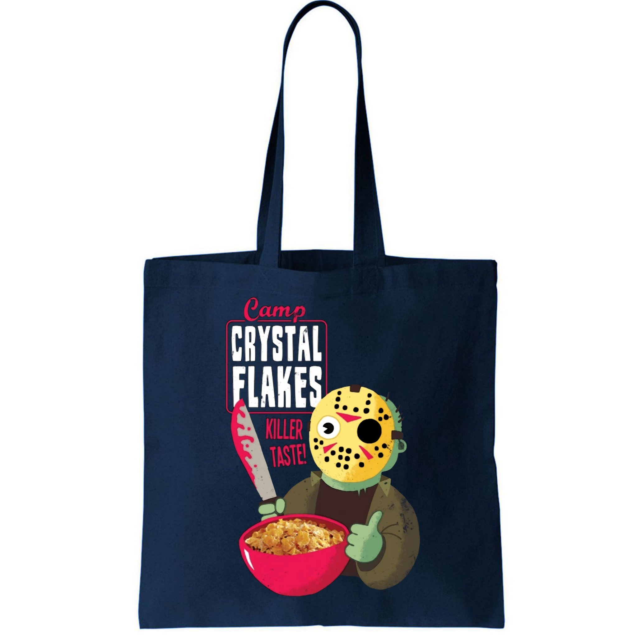Funny Halloween Camp Crystal Flakes Bag