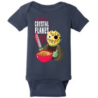 Funny Halloween Camp Crystal Flakes Baby Bodysuit