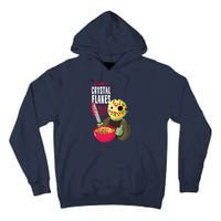 Funny Halloween Camp Crystal Flakes Tall Hoodie