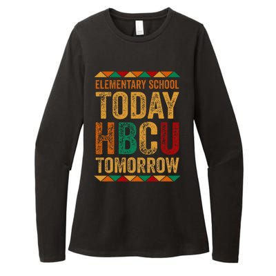 Future Hbcu College Elementary School Today Hbcu Tomorrow Womens CVC Long Sleeve Shirt