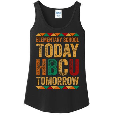 Future Hbcu College Elementary School Today Hbcu Tomorrow Ladies Essential Tank