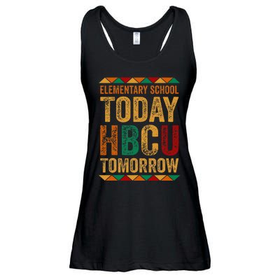 Future Hbcu College Elementary School Today Hbcu Tomorrow Ladies Essential Flowy Tank