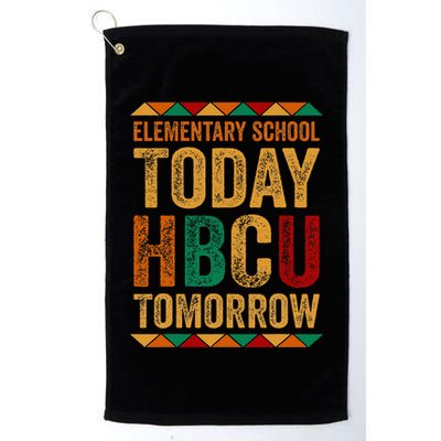 Future Hbcu College Elementary School Today Hbcu Tomorrow Golf Towel
