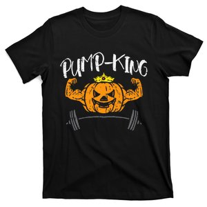 Funny Halloween Costume for Gym Lovers PumpKing Weightlifting T-Shirt