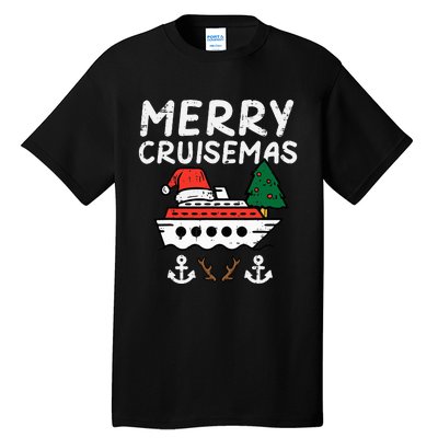 Festive Holiday Cruise Celebration for the Whole Family Tall T-Shirt