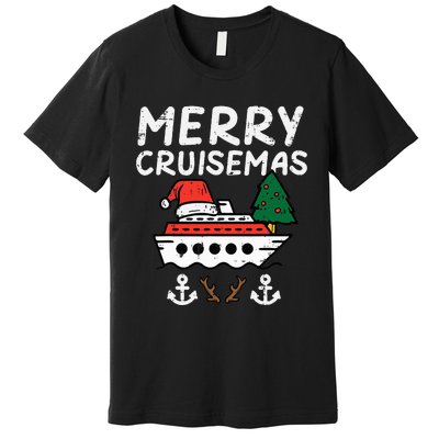 Festive Holiday Cruise Celebration for the Whole Family Premium T-Shirt