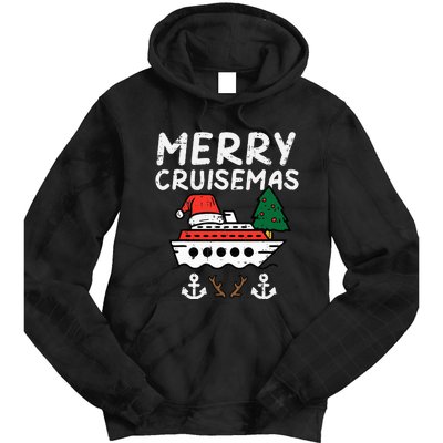 Festive Holiday Cruise Celebration for the Whole Family Tie Dye Hoodie