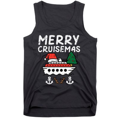 Festive Holiday Cruise Celebration for the Whole Family Tank Top