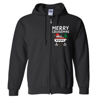 Festive Holiday Cruise Celebration for the Whole Family Full Zip Hoodie