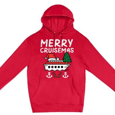 Festive Holiday Cruise Celebration for the Whole Family Premium Pullover Hoodie