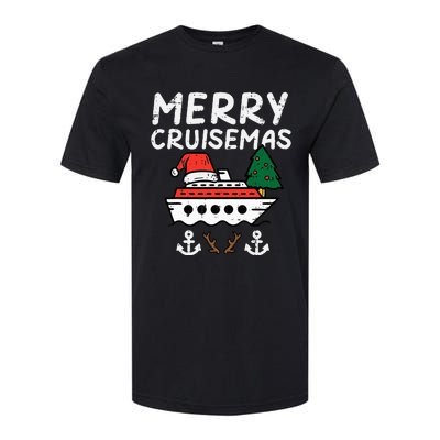 Festive Holiday Cruise Celebration for the Whole Family Softstyle CVC T-Shirt