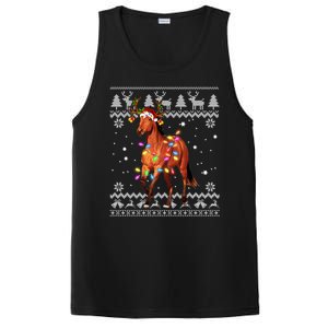 Funny Horse Christmas Gift For Lovers PosiCharge Competitor Tank