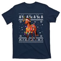 Funny Horse Christmas Gift For Lovers T-Shirt