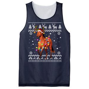 Funny Horse Christmas Gift For Lovers Mesh Reversible Basketball Jersey Tank