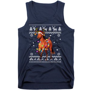 Funny Horse Christmas Gift For Lovers Tank Top