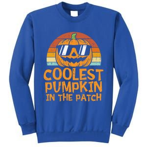 Funny Halloween Coolest Pumpkin In The Patch Cute Gift Sweatshirt