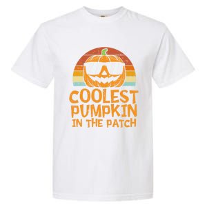 Funny Halloween Coolest Pumpkin In The Patch Cute Gift Garment-Dyed Heavyweight T-Shirt