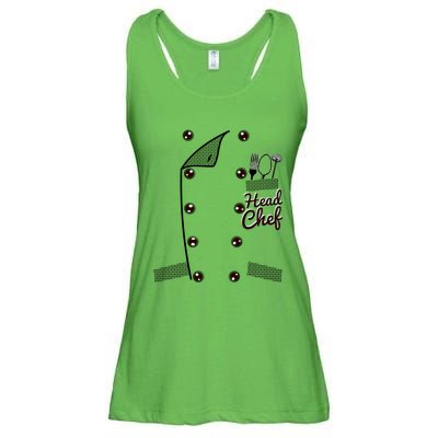 Funny Head Chef Gift Ladies Essential Flowy Tank