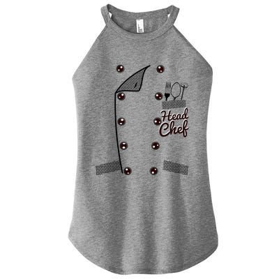 Funny Head Chef Gift Women's Perfect Tri Rocker Tank