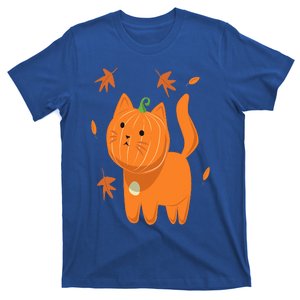 Funny Halloween  Cat Pumpkin JackOLantern Gift T-Shirt