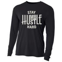 Funny Hustle Design For Men And Women Cool Humble Family Cooling Performance Long Sleeve Crew