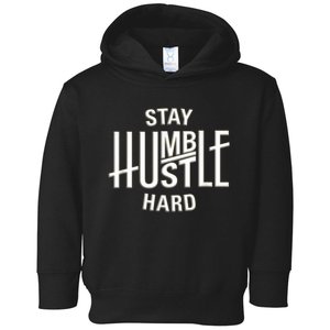 Funny Hustle Design For Men And Women Cool Humble Family Toddler Hoodie