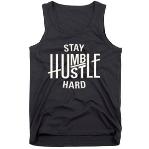 Funny Hustle Design For Men And Women Cool Humble Family Tank Top