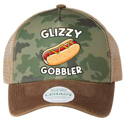 Funny Hot Dog Glizzy Gobbler Number One Glizzy Gladiator Legacy Tie Dye Trucker Hat