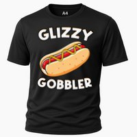 Funny Hot Dog Glizzy Gobbler Number One Glizzy Gladiator Cooling Performance Crew T-Shirt