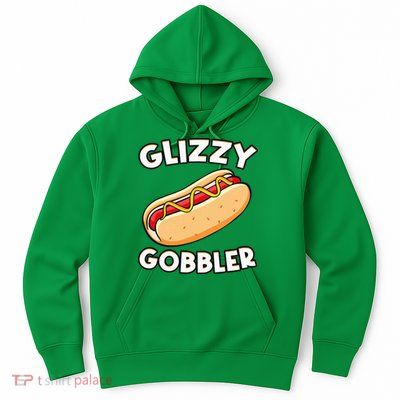 Funny Hot Dog Glizzy Gobbler Number One Glizzy Gladiator Hoodie
