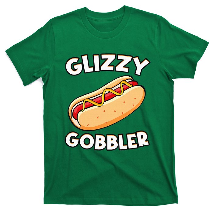 Funny Hot Dog Glizzy Gobbler Number One Glizzy Gladiator T-Shirt