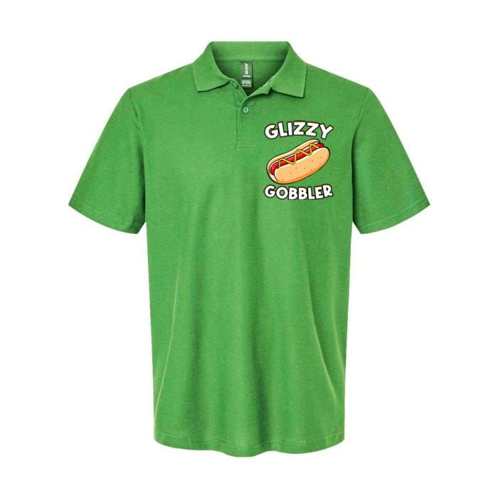 Funny Hot Dog Glizzy Gobbler Number One Glizzy Gladiator Softstyle Adult Sport Polo