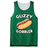 Funny Hot Dog Glizzy Gobbler Number One Glizzy Gladiator Mesh Reversible Basketball Jersey Tank