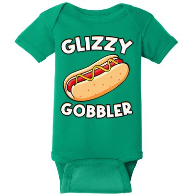Funny Hot Dog Glizzy Gobbler Number One Glizzy Gladiator Baby Bodysuit