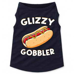 Funny Hot Dog Glizzy Gobbler Number One Glizzy Gladiator Doggie Tank