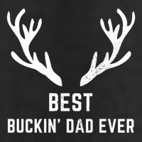 Funny Hunting Deer Design Best Buckin Dad Ever Funny Gift Adult Drive Performance Visor
