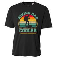 Funny Hiking Dad Like A Regular Dad Hiking FatherS Day Cooling Performance Crew T-Shirt