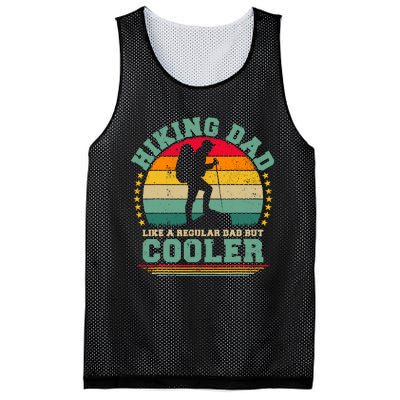 Funny Hiking Dad Like A Regular Dad Hiking FatherS Day Mesh Reversible Basketball Jersey Tank