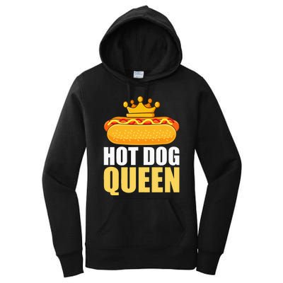 Funny Hot Dog For Women Grilled Wiener Sausage Buns Women's Pullover Hoodie