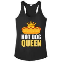 Funny Hot Dog For Women Grilled Wiener Sausage Buns Ladies PosiCharge Competitor Racerback Tank