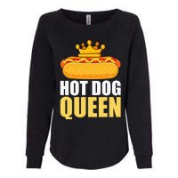 Funny Hot Dog For Women Grilled Wiener Sausage Buns Womens California Wash Sweatshirt