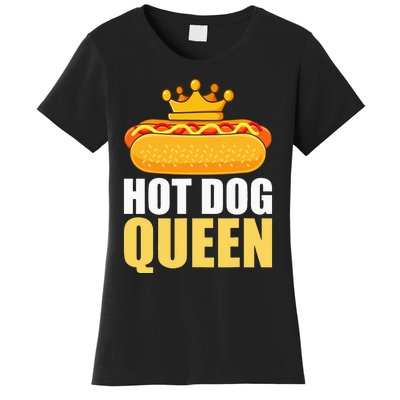 Funny Hot Dog For Women Grilled Wiener Sausage Buns Women's T-Shirt