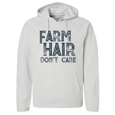 Farm Hair Dont Care Performance Fleece Hoodie